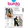 burdastyle Burda B2478 - Cartamodello per Realizzare Vestiti da Animali, Elefante, Orso, Zebra e Leone per Adulti, Taglie Varie, 19 x 13 cm