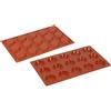 SILIKOMART Stampo silicone mini tartellette 15 impronte da Ø mm 45x10h 20ml SF013