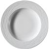 KUTAHYA SERAMIK Sea Wave bianco piatto fondo cm 23 (minimo 12 pezzi)