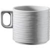 KUTAHYA SERAMIK Sea Wave bianco tazza caffè cl 10 (minimo 6 pezzi)