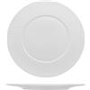 TUNISIE PORCELAINE Zen tunisie martellato bianco-piatto piano cm.31 (minimo 6 pezzi)