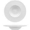 TUNISIE PORCELAINE Zen tunisie martellato bianco-pasta bowl cm.27 (minimo 6 pezzi)