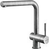 Barazza Miscelatore monocomando con doccia estraibile STEEL DOCCIA VINTAGE1RUBMSTDV finitura inox AISI 304 vintage - IN PROMOZIONE FINO AL 22/06