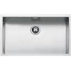 Barazza PRONTA CONSEGNA - Barazza Lavello sottotop a una vasca QUADRA R15 1x7040S finitura inox satinato da 71x40 cm