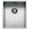 Barazza Lavello sottotop a una vasca QUADRA R0 1Q3440S finitura inox satinato da 34x40 cm - IN PROMOZIONE FINO AL 15/06