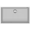 Barazza Lavello sottotop a una vasca SOUL 1QSO81BS finitura b_granite bianco da 72.5x40.5cm
