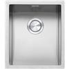 Barazza Lavello sottotop a una vasca R12 1QR34S finitura inox satinato da 37x43 cm - IN PROMOZIONE FINO AL 15/06