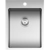 Barazza Lavello una vasca B_SMART 1LBS41 finitura inox satinato da 39x50.5 cm