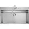 Barazza Lavello una vasca B_FREE 1LBF9 finitura inox satinato da 86x51 cm - IN PROMOZIONE FINO AL 15/06