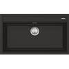 Barazza Lavello una vasca CITY 1LCY91N finitura b_granite nero da 86x51 cm