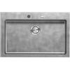 Barazza Lavello una vasca UNIQUE 1LUN81 finitura inox vintage da 79x51 cm - IN PROMOZIONE FINO AL 22/06