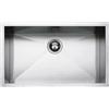 Barazza Lavello a una vasca QUADRA R0 1Q5040I finitura inox satinato da 70x40 cm