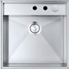 Barazza Lavello una vasca LAVELLI MIZU 1LMZ51 finitura inox satinato da 52x52 cm - IN PROMOZIONE FINO AL 15/06