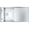 Barazza Lavello una vasca con gocciolatoio LAVELLI MIZU 1LMZ105 finitura inox satinato da 100x52 cm - IN PROMOZIONE FINO AL 15/06