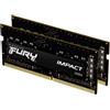 KINGSTON TECHNOLOGY RAM SO-DIMM KINGSTON Fury Impact DDR4 16GB (2x8) 3200MHz CL20