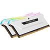 CORSAIR RAM Corsair Vengeance RGB Pro SL DDR4 3600MHz 32GB (2x16) XMP/EXPO CL18 Bianco -SPEDIZIONE IMMEDIATA