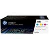 HP Toner HP 128A Ciano Magenta Giallo 3 pezzi