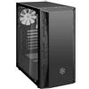 SILVERSTONE Case SilverStone Fara B1 Midi-Tower ARGB Vetro Temperato Nero