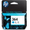 HP Cartuccia HP d'inchiostro ciano CB318EE 364 300 pagine 3,5ml