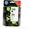 HP Multipack nero / differenti colori SD412EE 350 + 351