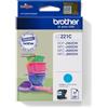 BROTHER Cartuccia Brother LC221C Ciano