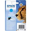 EPSON Cartuccia Epson d'inchiostro ciano C13T07124012 T0712 ~345 pagine 5,5ml