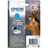EPSON Cartuccia Epson d'inchiostro ciano C13T13024012 T1302 ~755 pagine 10,1ml