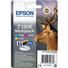 EPSON Multipack Epson ciano / magenta / giallo C13T13064012 T1306 3 cartucce d'inchiostro T1302 + T1303 + T1304