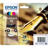 EPSON Multipack Epson nero / ciano / magenta / giallo C13T16264012 T1626 4 cartucce d'inchiostro: T1621 + T1622 + T1623 + T1624