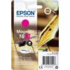 EPSON Cartuccia Epson C13T16334012 T1633 Magenta XL