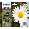 EPSON Multipack Epson nero / ciano / magenta / giallo C13T18164012 T1816 4 cartucce d'inchiostro XL T1811 + T1812 + T1813 + T1814