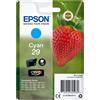 EPSON Cartuccia Epson d'inchiostro ciano C13T29824012 T2982 ~180 pagine 3,2ml C13T29824010