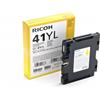 RICOH Cartuccia Gelo Ricoh 405768 GC 41 yl Giallo