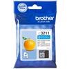 BROTHER Cartuccia Brother d'inchiostro ciano LC3211C LC-3211 200 pagine