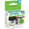 DYMO Etichette DYMO S0722530 11353 bianche,25x13mm, 1000 pezzi