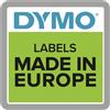 DYMO Nastro DYMO laminato nero su trasparente S0720500 45010 12mm x 7m, Standard-D1-ruolo