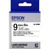 EPSON Nastro Epson Laminato Nero Su Bianco C53S653003 LK-3WBN