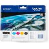 BROTHER Multipack Brother nero / ciano / magenta / giallo LC-985-BK C M Y LC985VALBPDR 4 cartucce d'inchiostro LC-985: Bk+C+M+Y