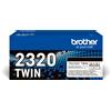 BROTHER Multipack Brother nero TN-2320TWIN 2320 2600 Pagine 2600 pagine