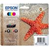 EPSON Multipack Epson nero / ciano / magenta / giallo C13T03U64010 603