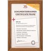 walther design Fiorito EFX130P - Cornice in legno, vetro sintetico e passepartout, 21 x 29.7 cm (DIN A4), rovere scuro