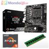 Assemblati Kit aggiornamento PC AMD RYZEN 5 5600G 4,40 Ghz - Ram 32 GB DDR4 - AMD Radeon