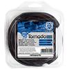 Ratioparts - Filo in Nylon per tagliaerba Tornado Copolymer, 1,6 mm, 15 m, Colore: Nero
