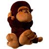 YunNasi Scimmia di Peluche Gigante Morbido Peluche Scimmietta,Regalo per Compleanno Bambini Ragazza e Natale,XL 80cm