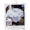 VERVACO Kit Punto Croce Prestampato Centrotavola Belle Viole del Pensiero Biancheria da Tavola Set Fai da Te Creativo 40 x 100 cm Kit Hobby Creativi Adulti Casa Decor Cross Stitch Runner