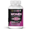 Healthy FUSION Enhancer Woman Healthy Fusion | Regolatore ormonale femminile | Equilibra il ciclo mestruale | Energia e vitalità | Aumenta la libido | Maca, Tribulus, Ginseng e Ginkgo | 60 capsule