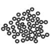 sourcing map Sourcingmap, O-ring in gomma nitrilica, diametro 3,2 mm, diametro 1,2 mm, spessore 1 mm, guarnizione metrica Buna-N, confezione da 50