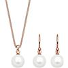 Elli Parure di gioielli con perle di conchiglia, in argento Sterling 925, idea regalo, 450, Conchiglia, Perla