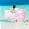 WERNNSAI Telo Mare Super Morbido Gelato per Ragazze - 76 x 150 cm Asciugamano Microfibra per Bambini Asciugamano da Bagno ad Asciugatura Rapida Coperta da Spiaggia Asciugamani da Spiaggia Leggeri