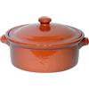 Amazing Cookware - Casseruola in Terracotta Naturale, 2 l